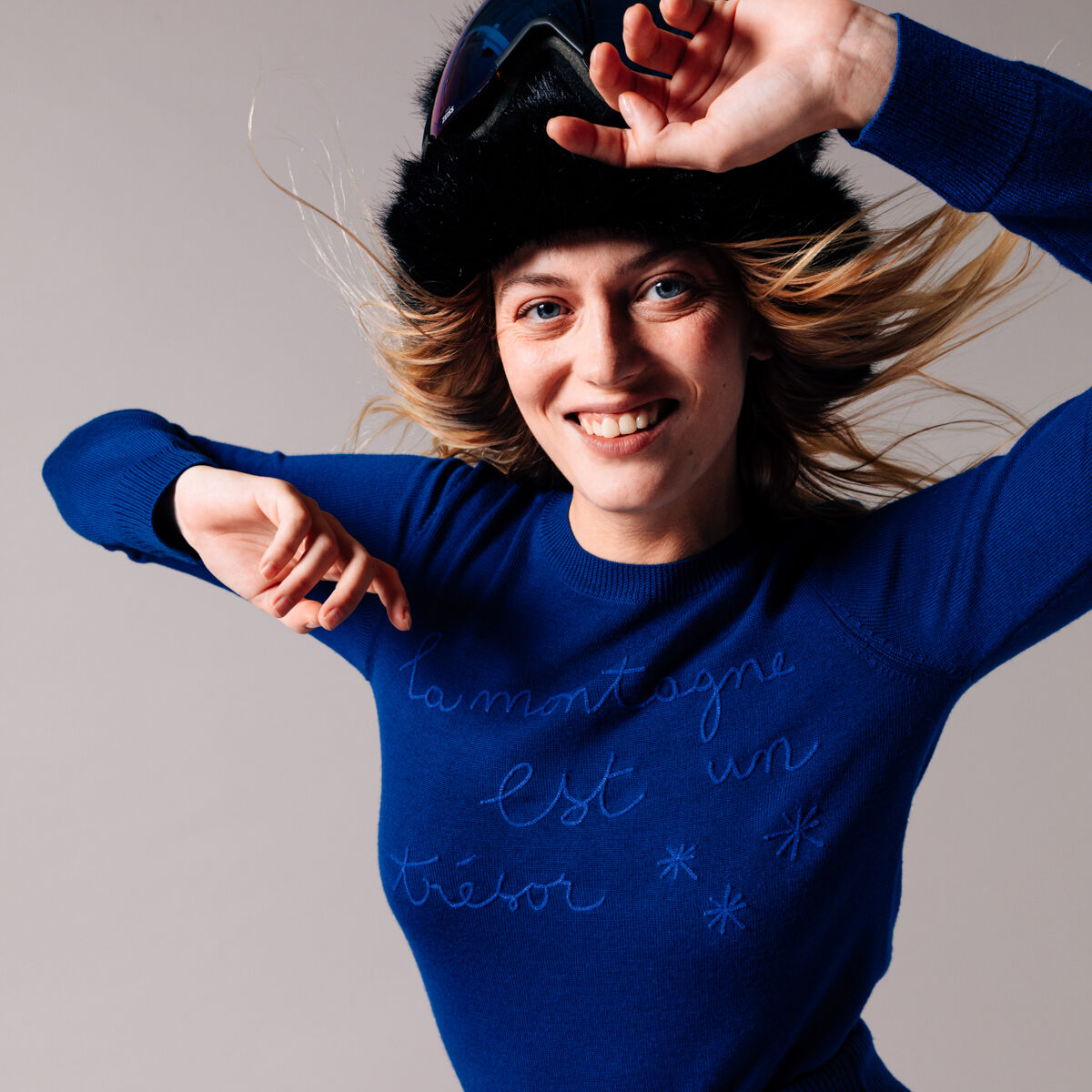 Pull à col rond Tonal JCC pour femme