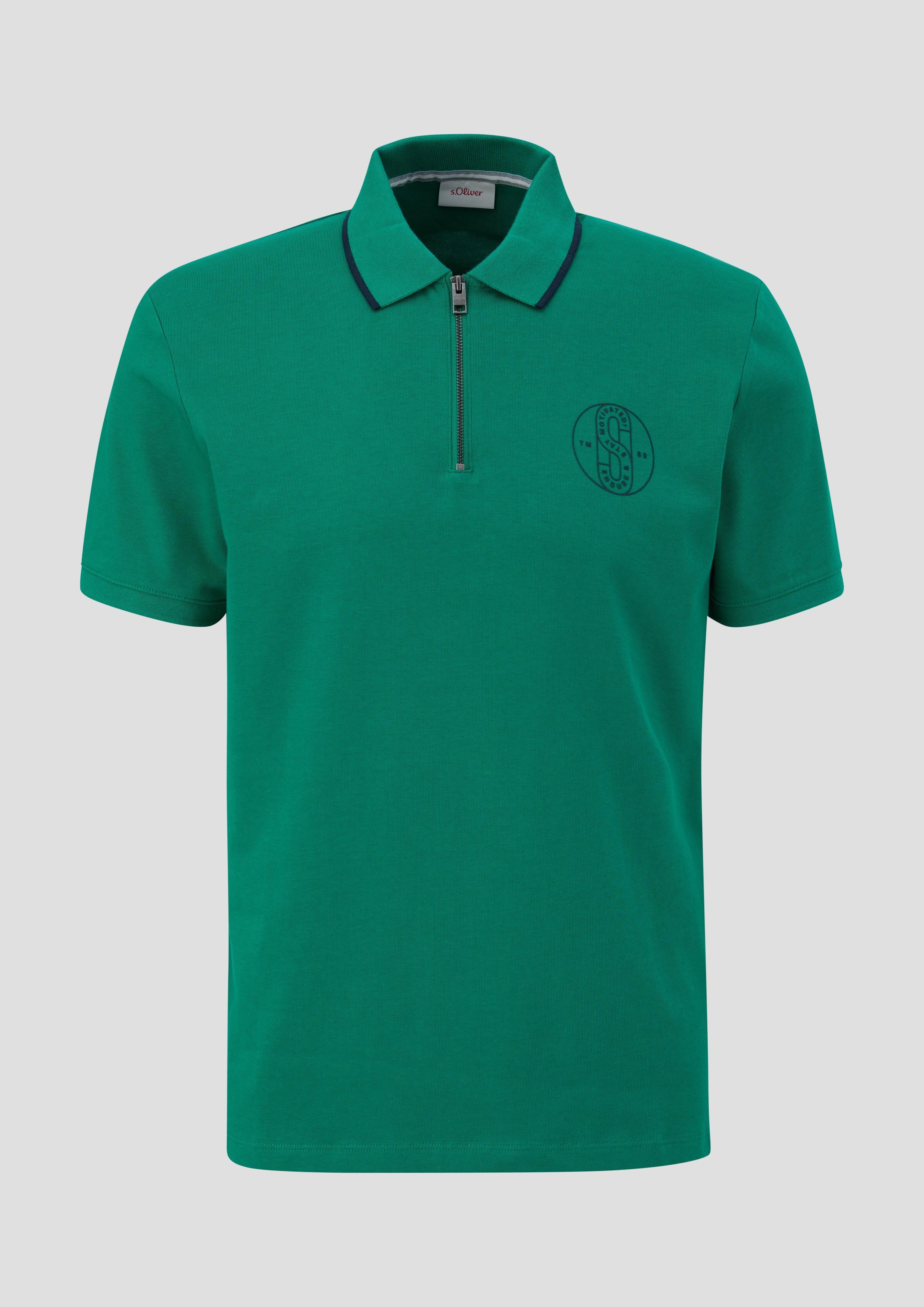 Polo-Shirt aus Piqué  2141479-7652