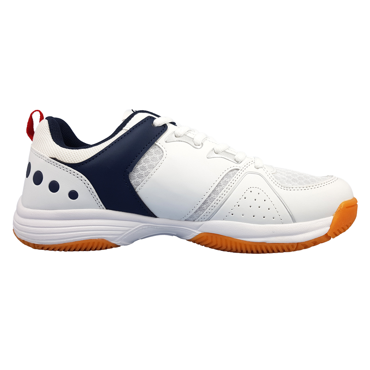 Jako J-MS AD Court 380014/0008 Weiß white/ dark navy