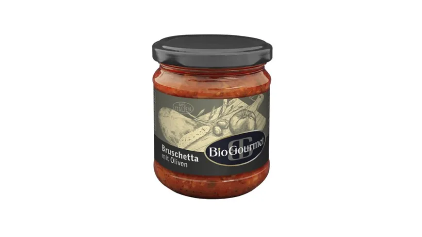 BioGourmet Bruschetta mit Oliven 200 g