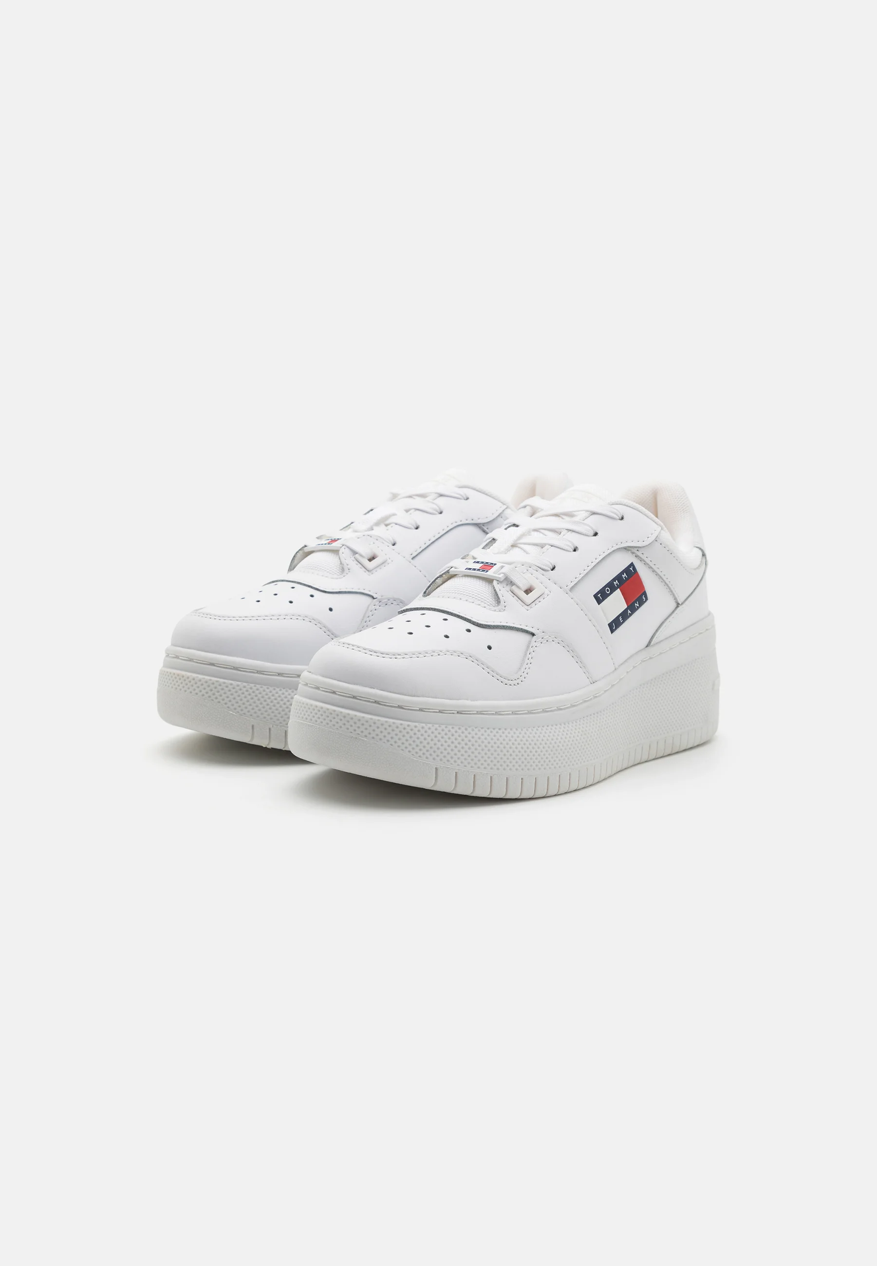 Tommy Jeans RETRO BASKET FLATFORM - Zapatillas bajas