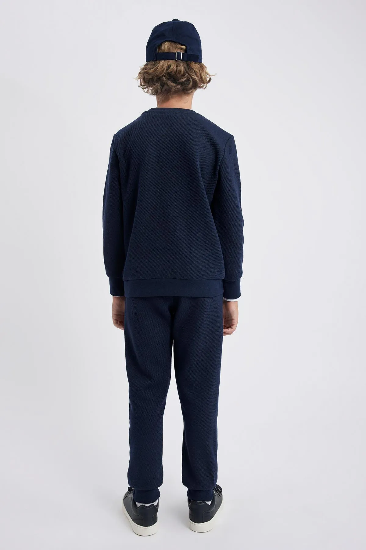 DeFacto  Bedrucktes Sweatshirt-Jogginghose-Set für Jungen, 2-teilig