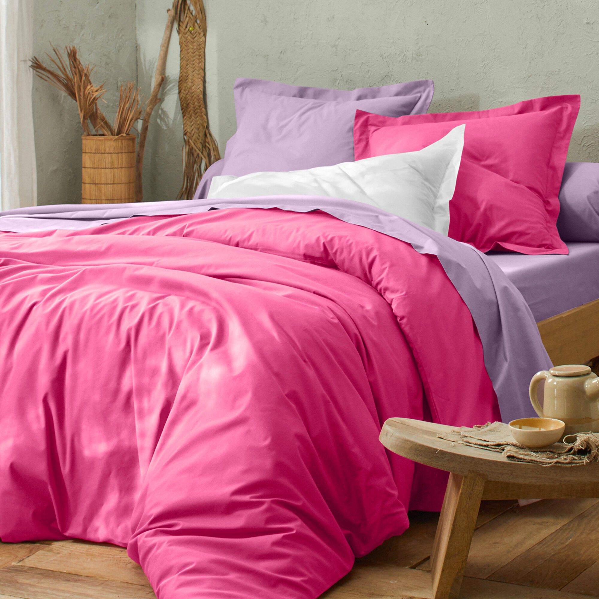 Linge de lit uni
