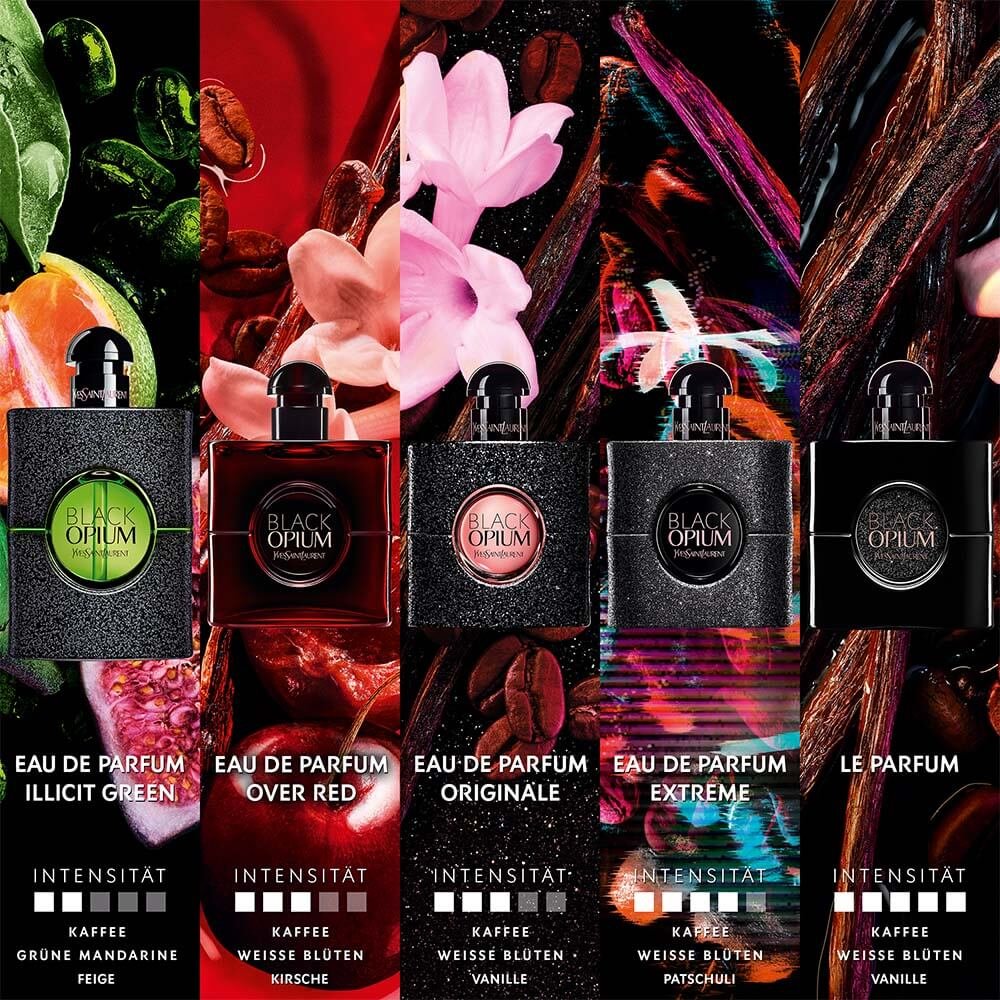 Yves Saint Laurent Black Opium Over Red Eau de Parfum. Nat. Spray