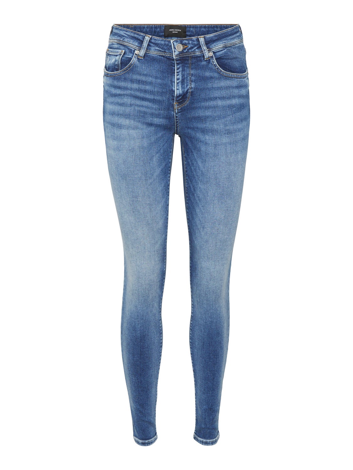 VMLUX Mid Rise Slim Fit Jeans