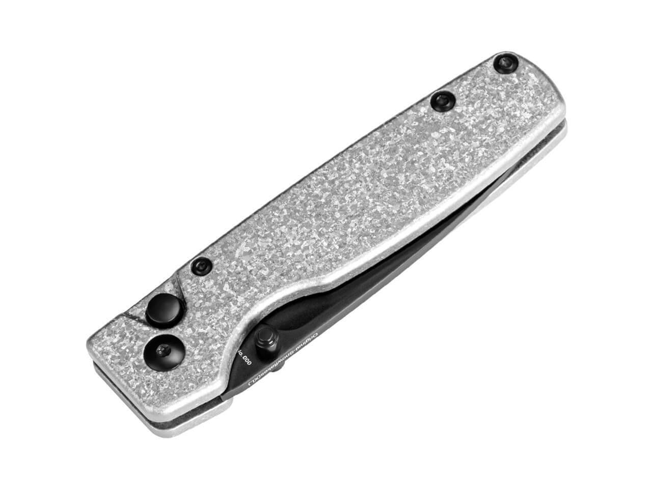 Original XL Snowflake Titanium Button Lock