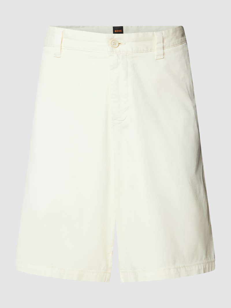 Bermudas mit französischen Eingrifftaschen Modell 'Selian' in sand