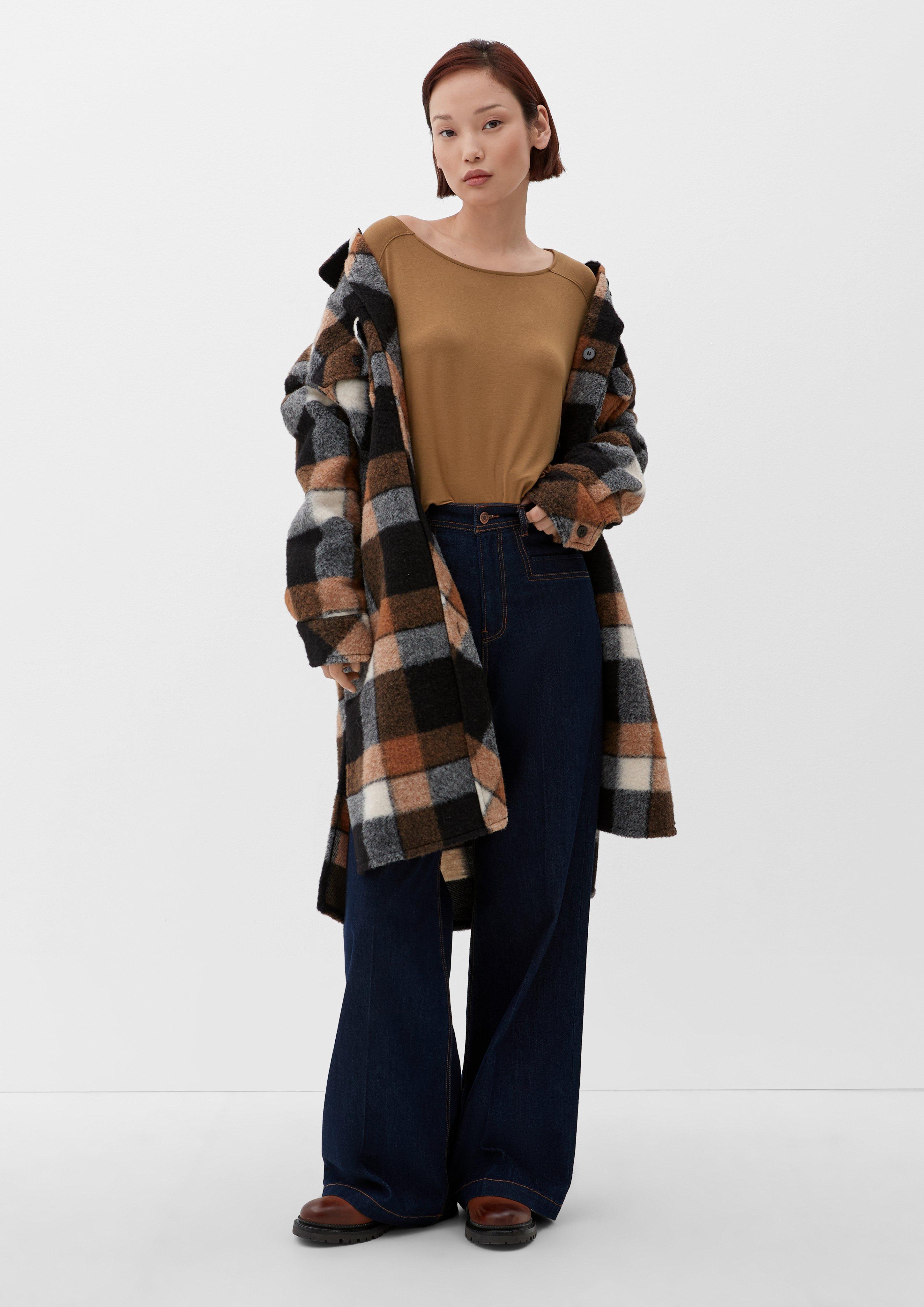 Shirt aus Viskosestretch  2122260-8469