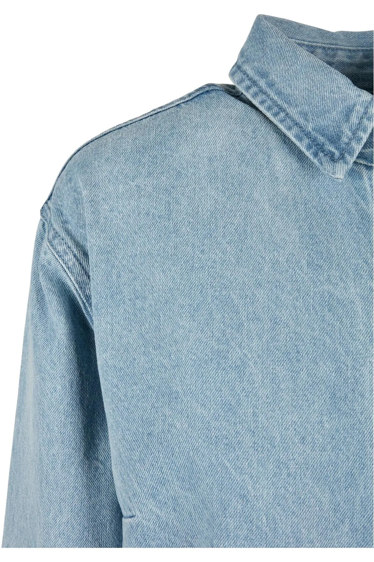 Urban Classics  Damen Übergroßes Jeans-Hemdkleid für Damen