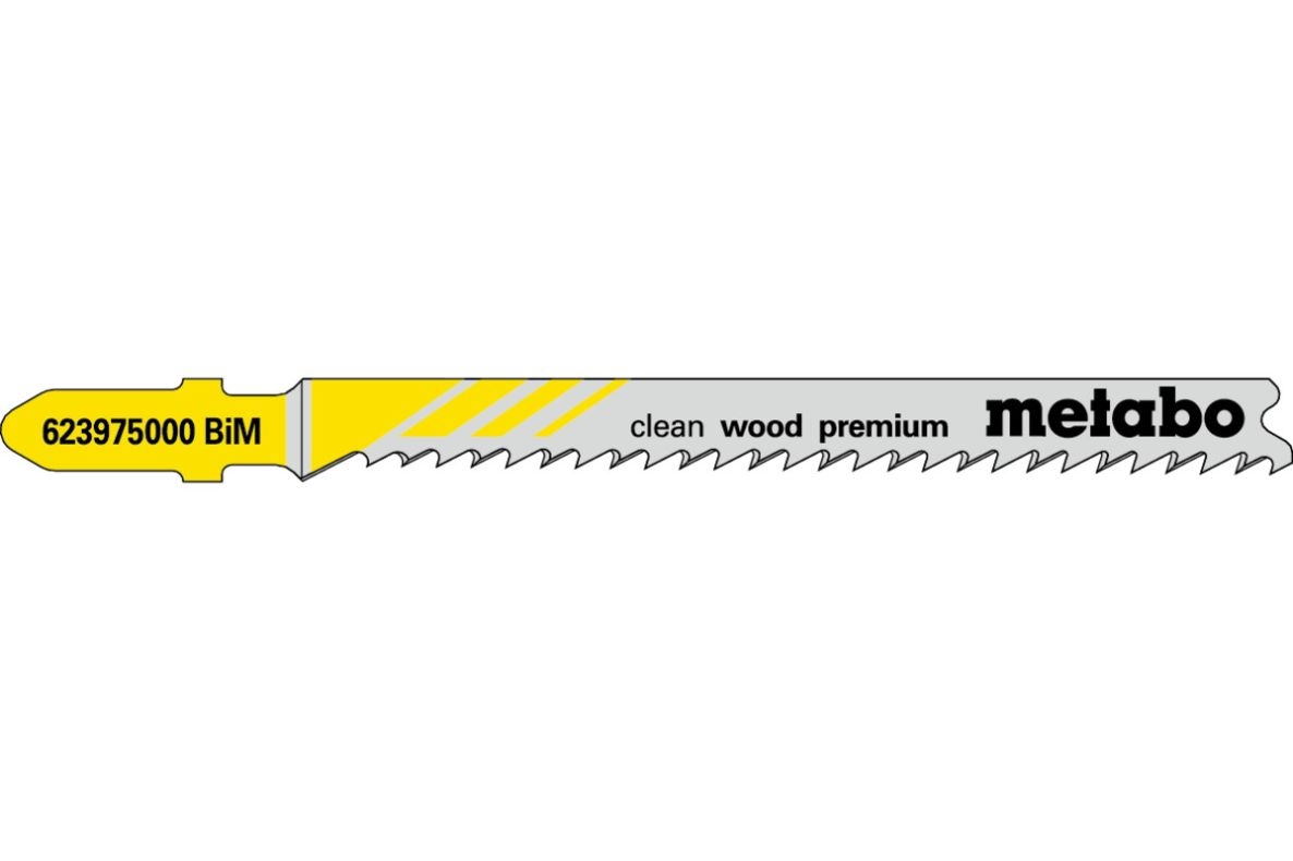 Metabo Accessories 623975000 Λάμες σέγας (5 τεμ.) 74/2,7 mm BiM
