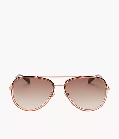Fossil Pilotensonnenbrille Marley