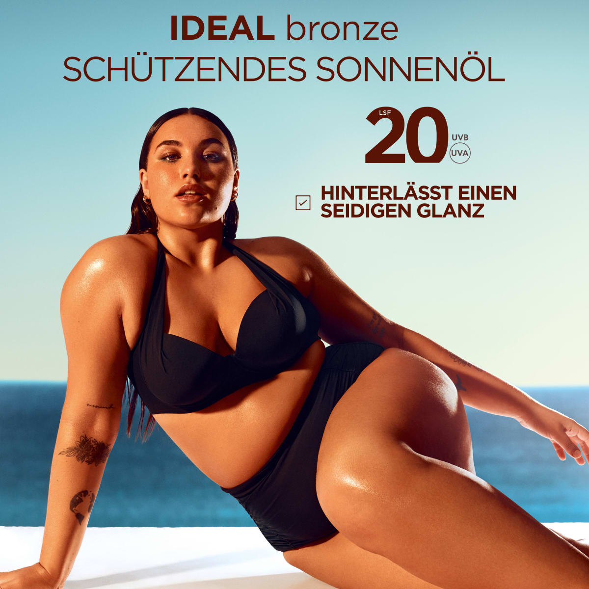 Sonnenöl Spray ideal bronze, LSF 20, 150 ml