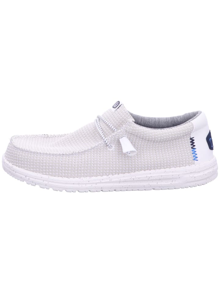 Hey Dude Herren Halbschuhe Wendy Sport in Weiß günstig kaufen