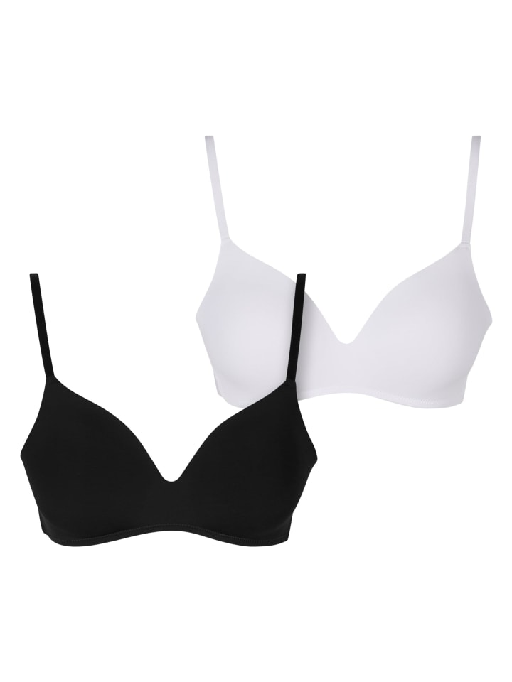 Urban Classics Urban Classics BHs in black white günstig kaufen