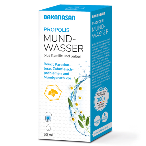 BAKANASAN Propolis Mundwasser  50 ml  Mundwasser