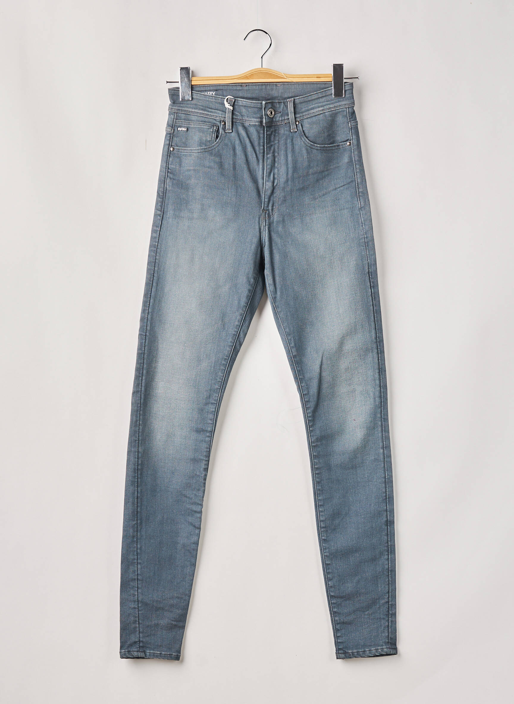 G Star Jeans Skinny Femme couleur bleu