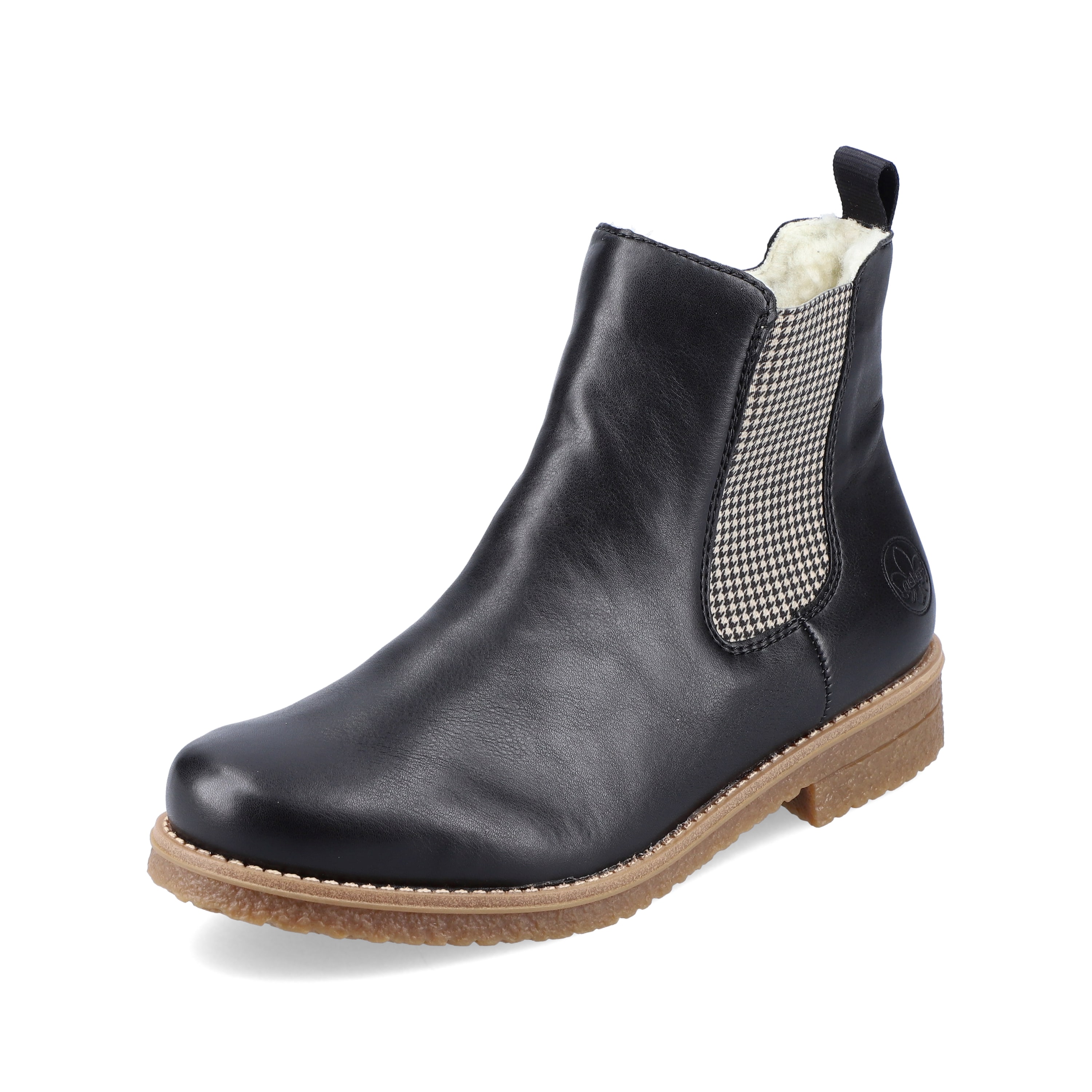 Rieker Damen Chelsea Boots tiefschwarz