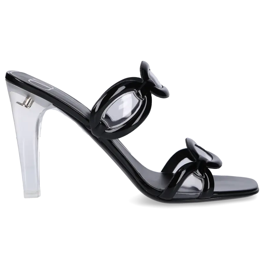 Valentino Garavani - Sandalen CHAIN 1967 Kalbsleder - schwarz