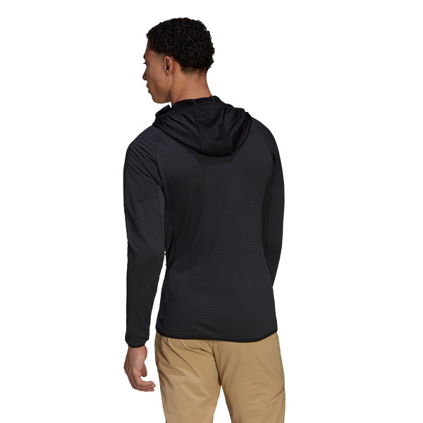 TECHROCK FLOOCE WIND HOODED JACKET Herren - Fleecejacke