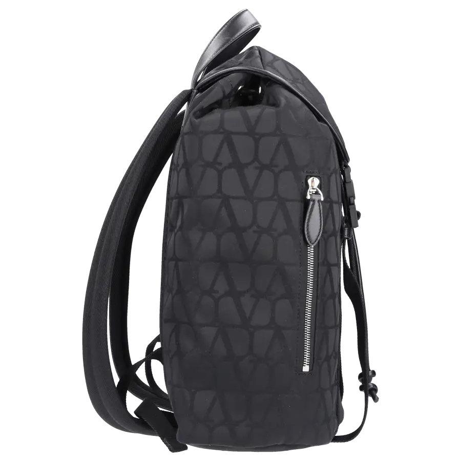 Valentino Garavani - Rucksack ICONOGRAPHE Nylon - schwarz