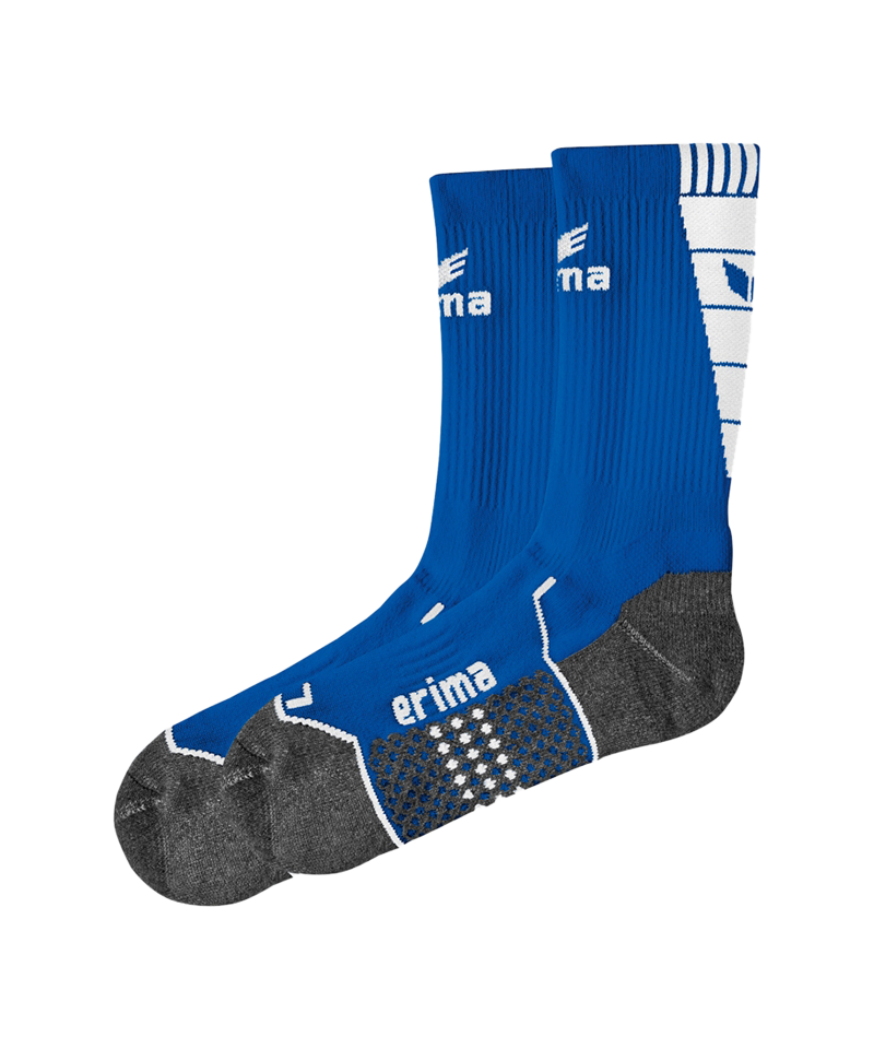 Erima Short Socks Trainingssocken Blau Weiss