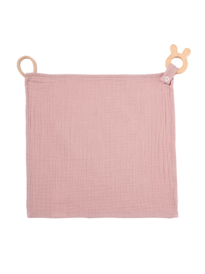 nordic coast company  Kuscheltuch Musselin Hase Rosa günstig kaufen onesize