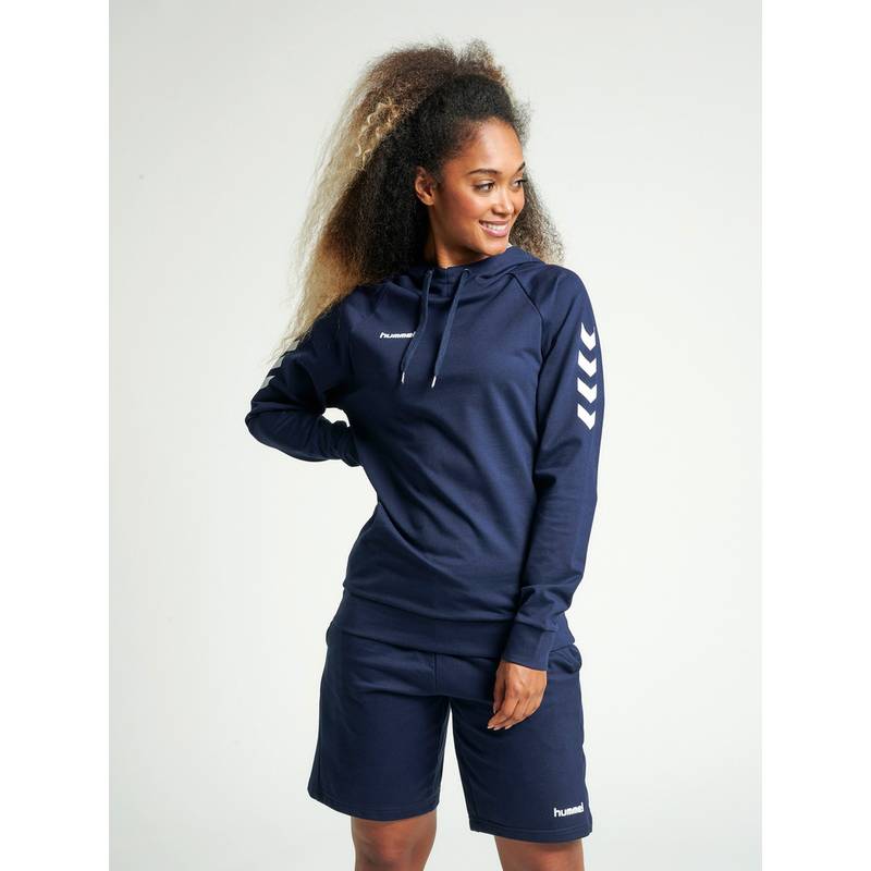 hummel HMLGO COTTON HOODIE WOMAN Sweatshirt Damen