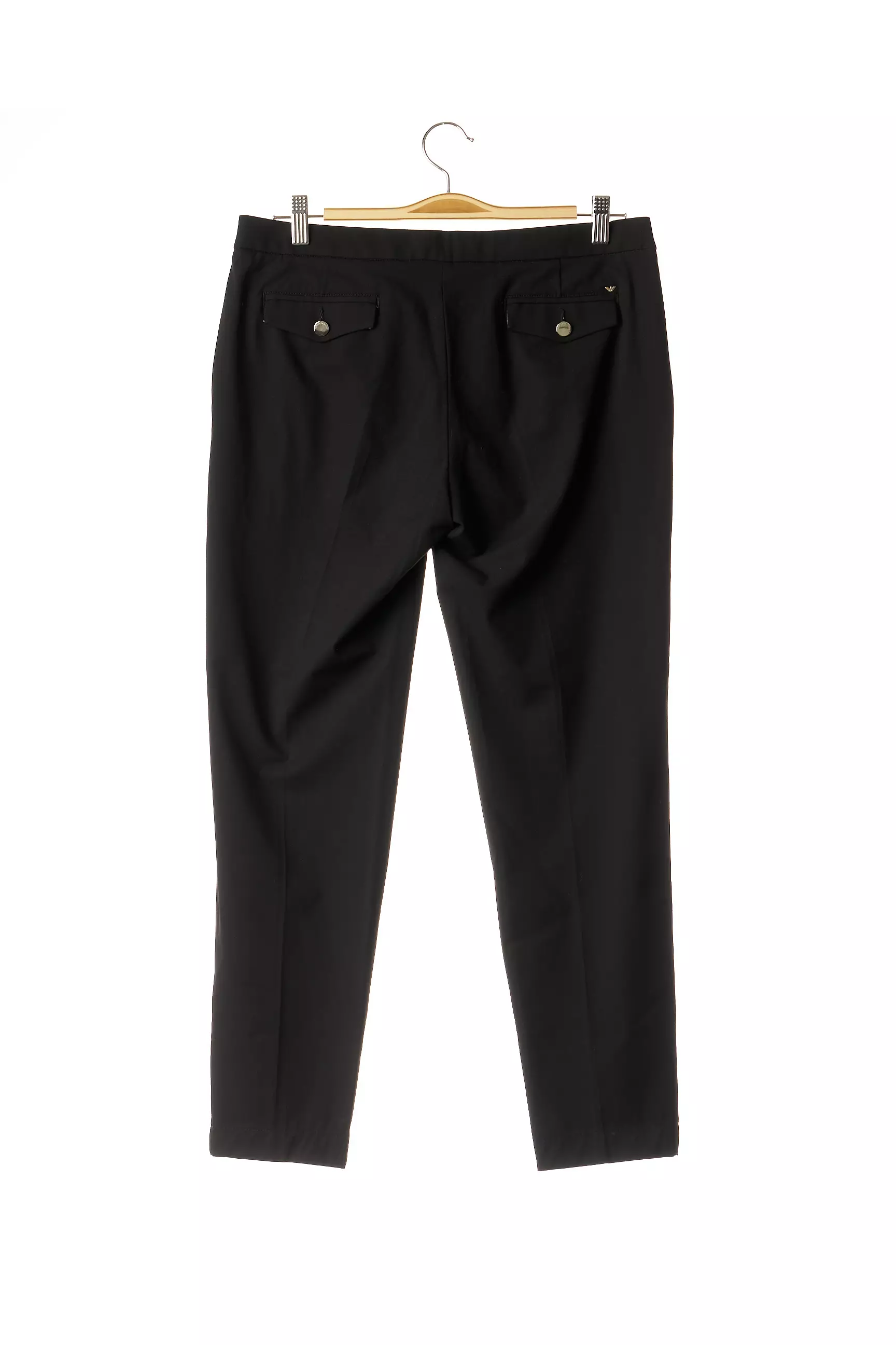 Armani Pantalons Slim Femme couleur noir