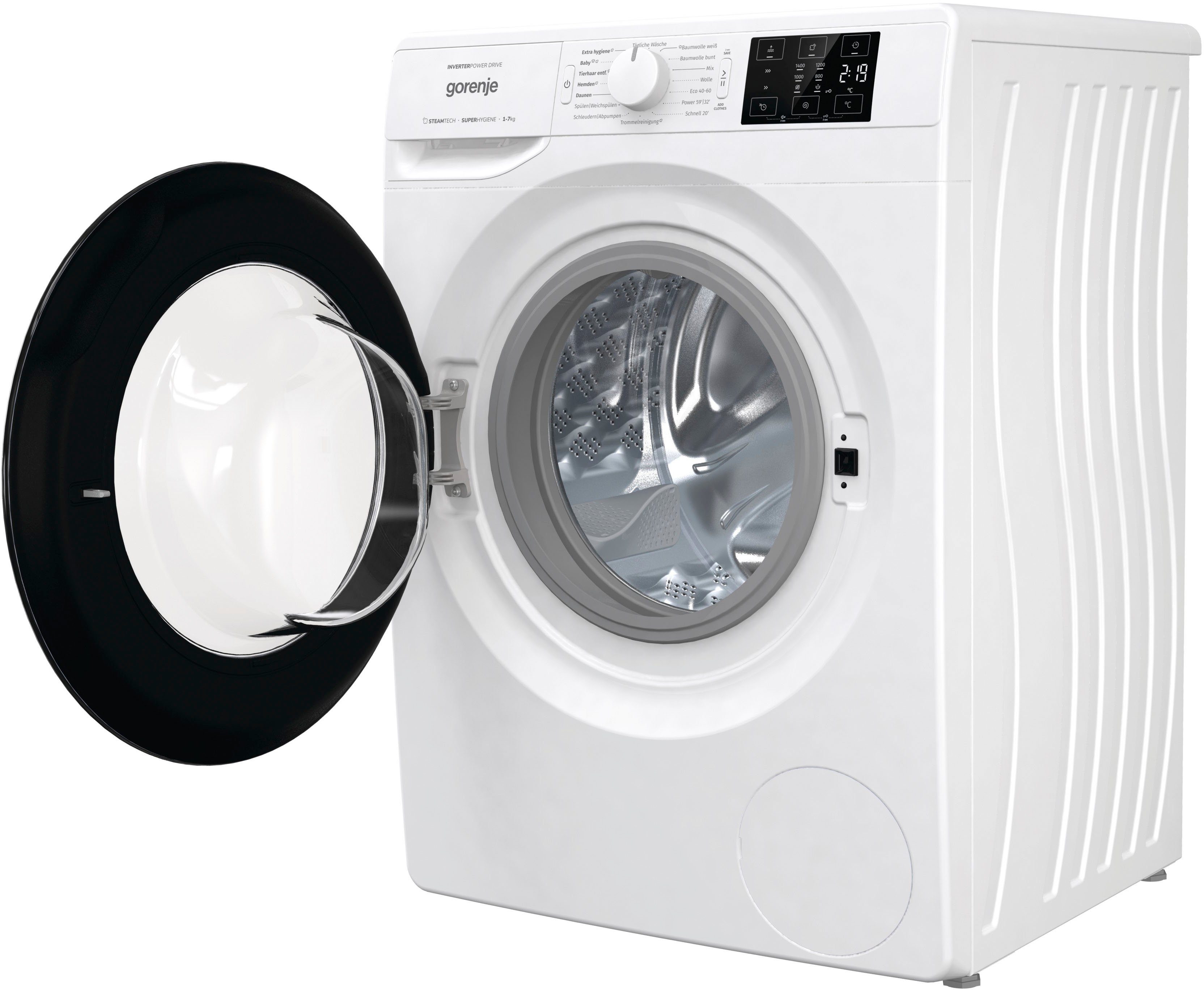 GORENJE Waschmaschine Wave NEI74ADPS, 7 kg, 1400 U/min