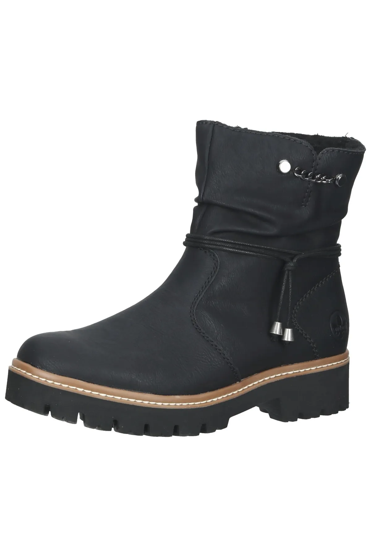 Rieker  Stiefelette - Schwarz - Blockabsatz