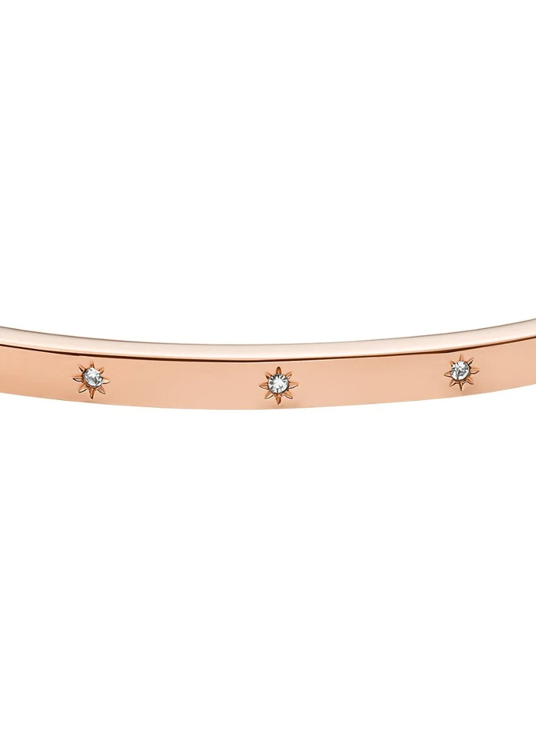 Bracciale Fossil Sadie con pietra di vetro JF04394791