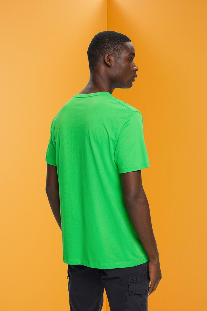Baumwoll-T-Shirt mit Frontprint