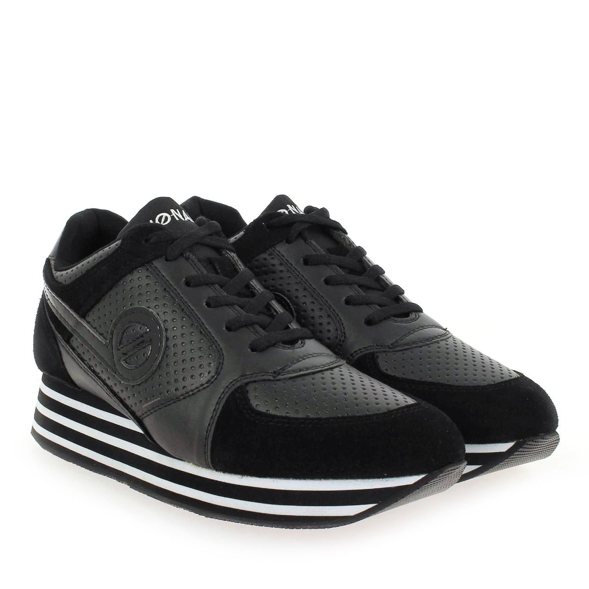 No Name  PARKO JOGGER NAP PERF - Noir