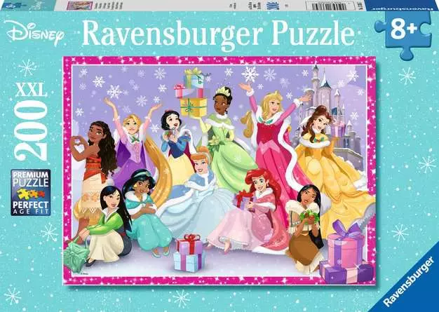 Kinderpuzzle ab 8 Jahren - Ein zauberhaftes Weihnachtsfest - 200 Teile