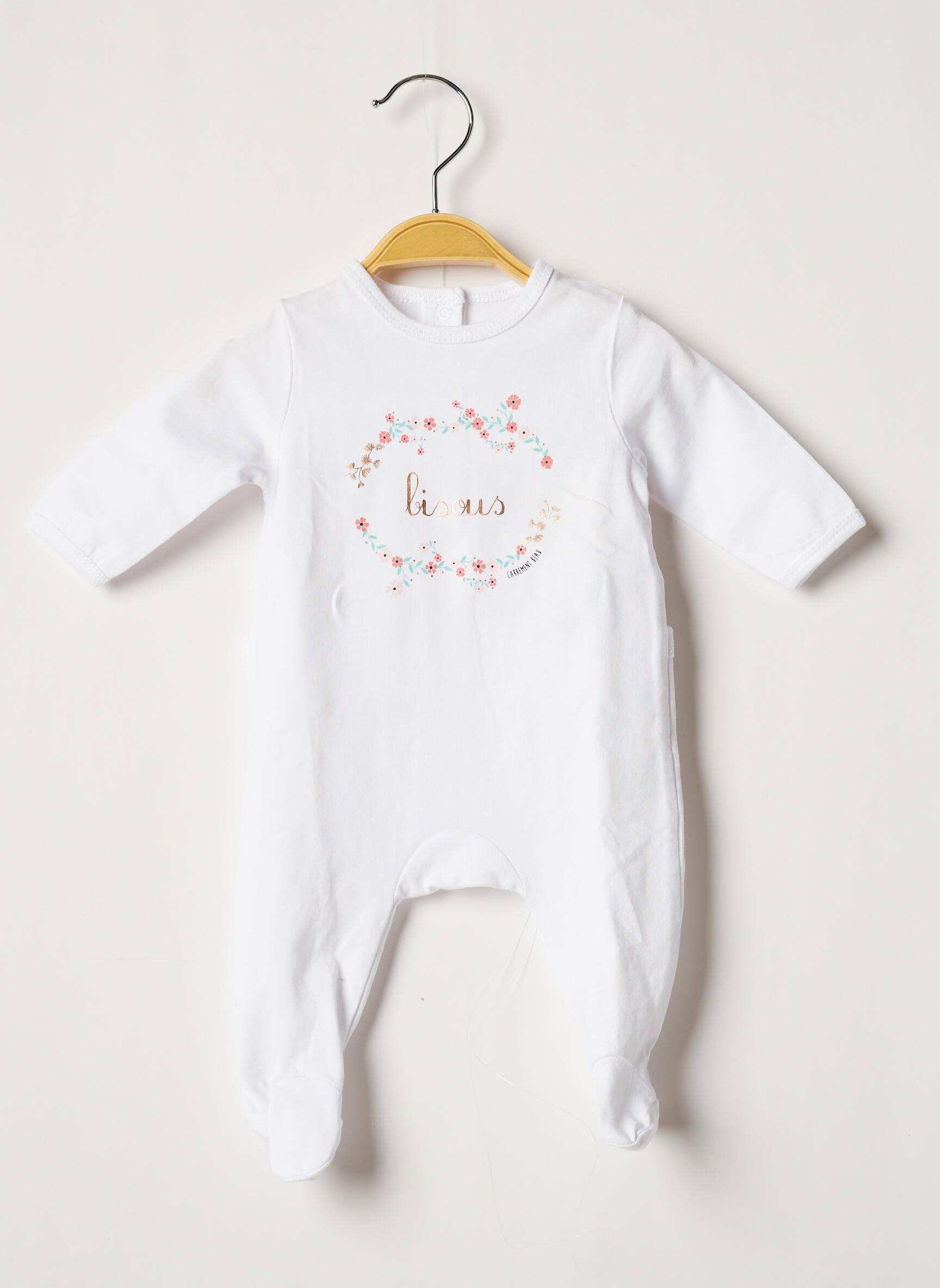 Carrement Beau Pyjamas 1 Fille couleur blanc