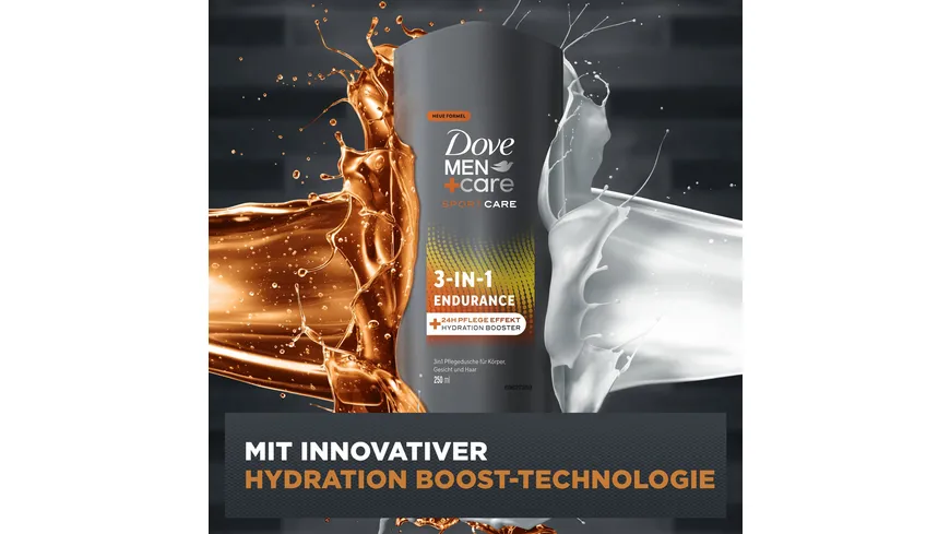 Dove Men+Care 3-in-1 Pflegedusche 3-in-1 Endurance 250 ml