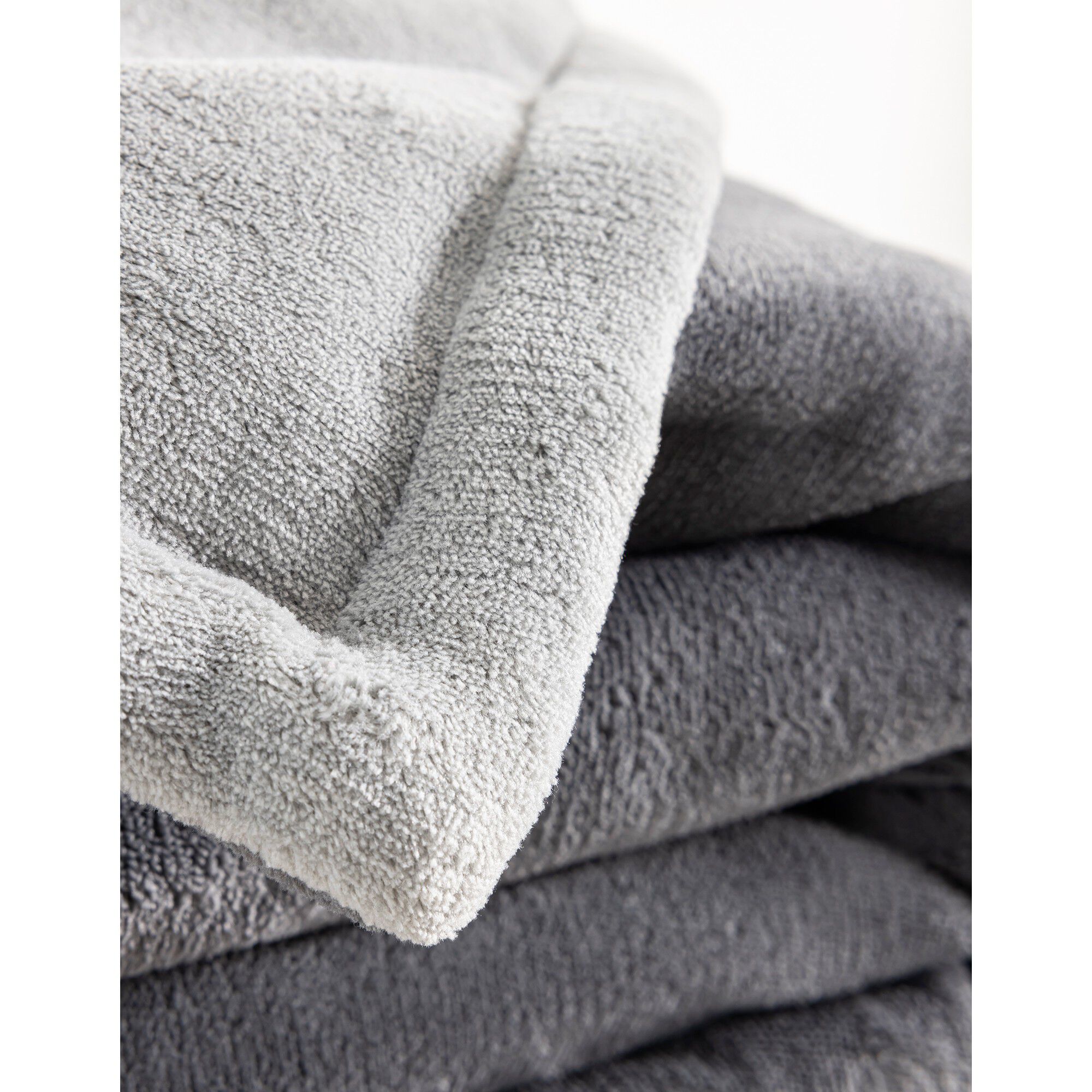 Couverture chauffante bicolore