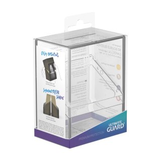 Ultimate Guard Boulder Deck Case 60+ Standardgröße Transparent