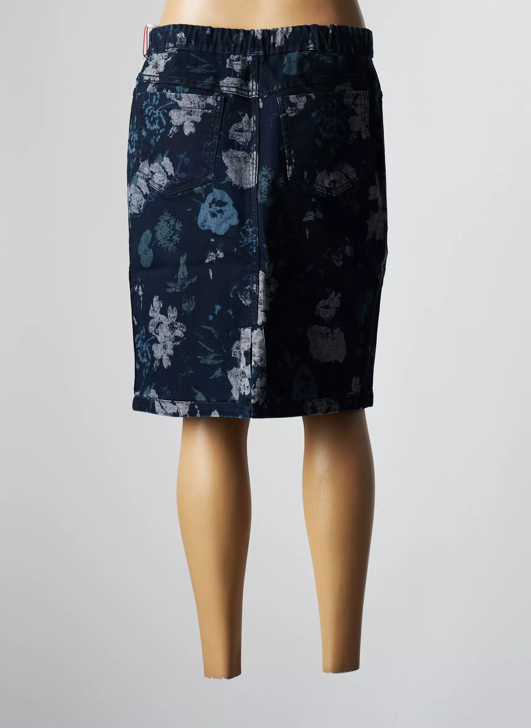 Concept K Jupes Mi Longues Femme couleur bleu