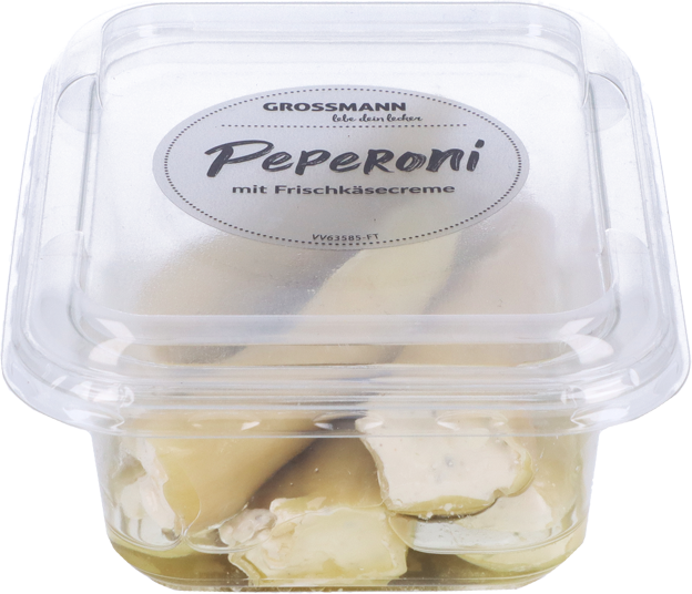 Grossmann Peperoni mit Frischkäse