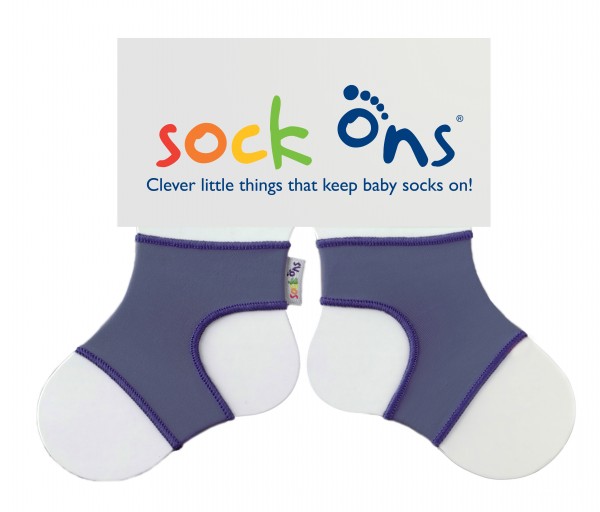 Sock ons ~ Sockenhalter ~ blaubeere