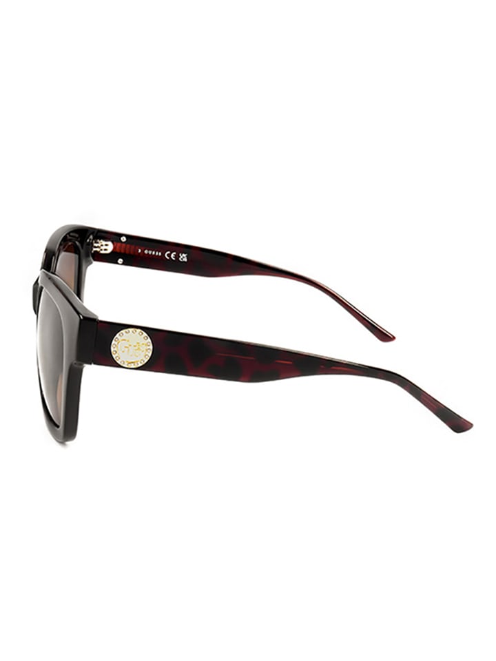 Guess Damen-Sonnenbrille in Braun günstig kaufen 55