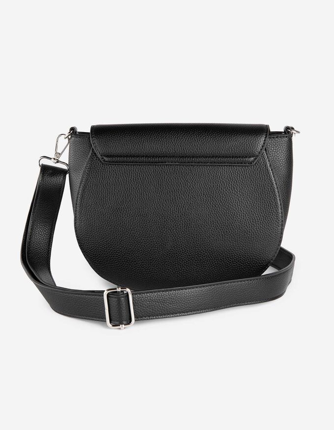 Schultertasche - Druckknopf-Lasche