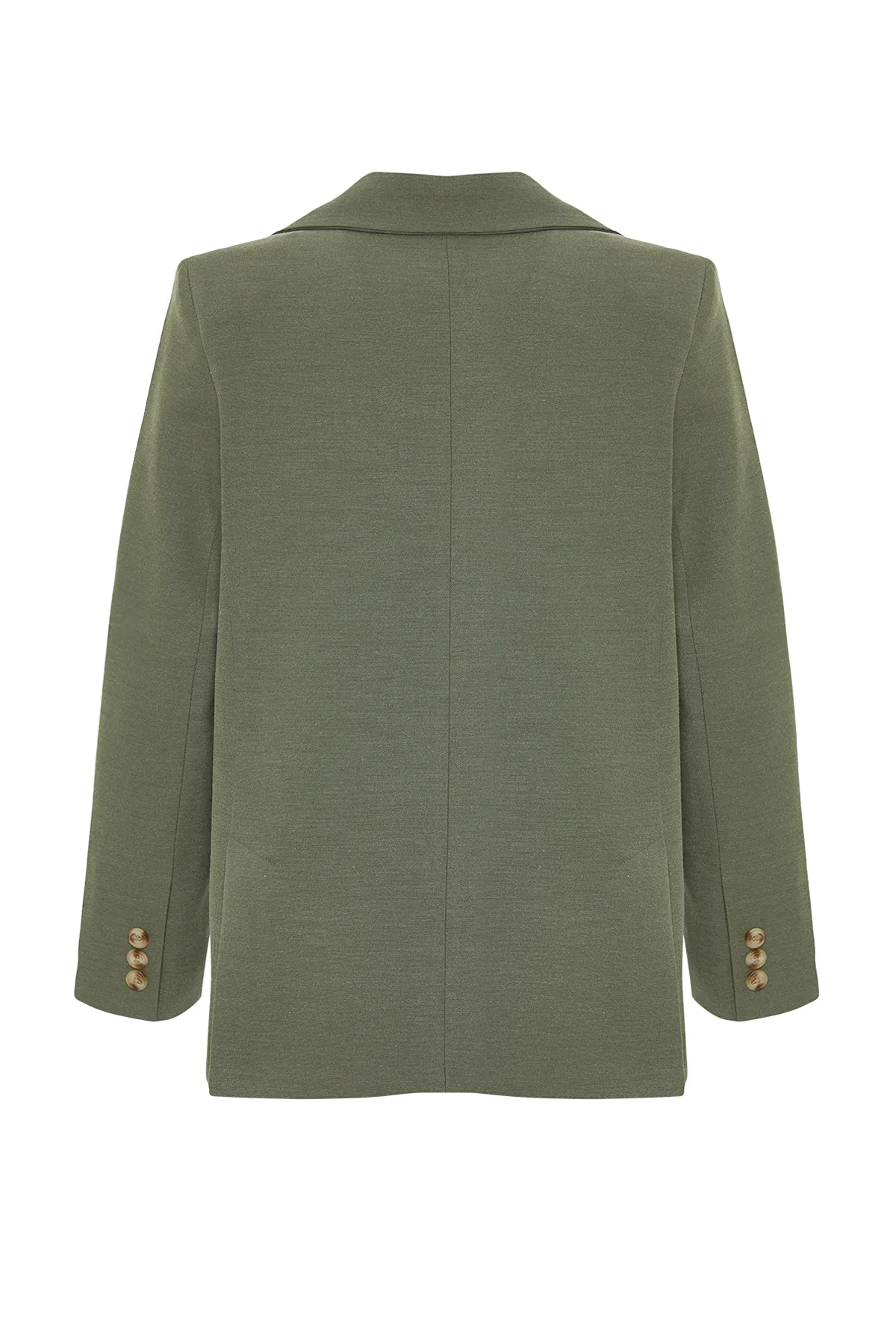 Trendyol Collection  Mintfarbene, regelmäßig gefütterte, gewebte Blazerjacke TWOAW23BC00132