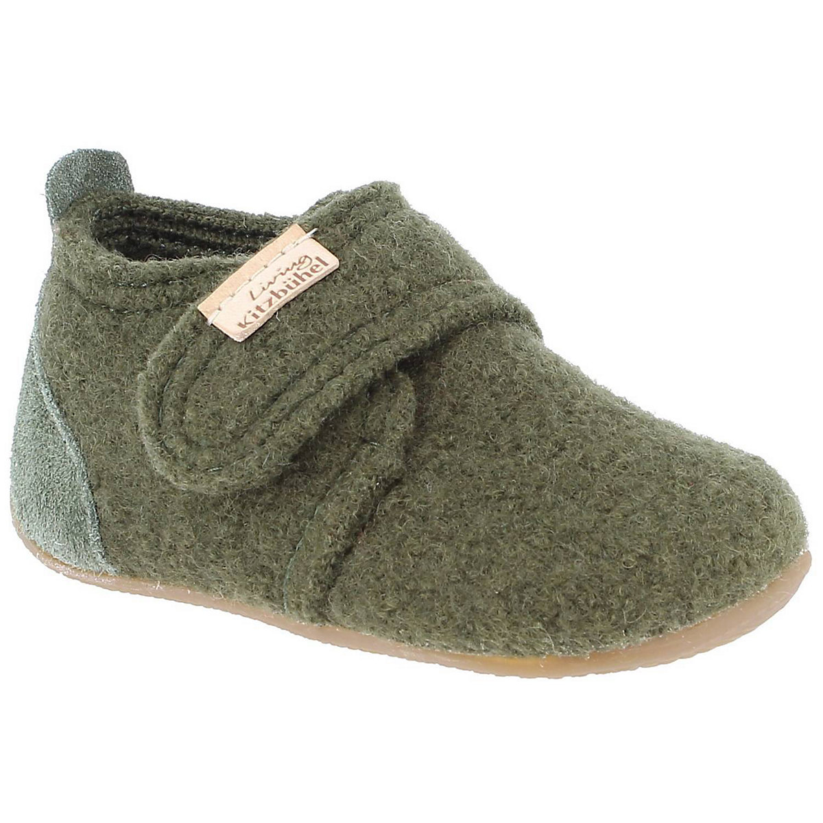 Babyklett. Velourlederkappe Moos Ballerinas