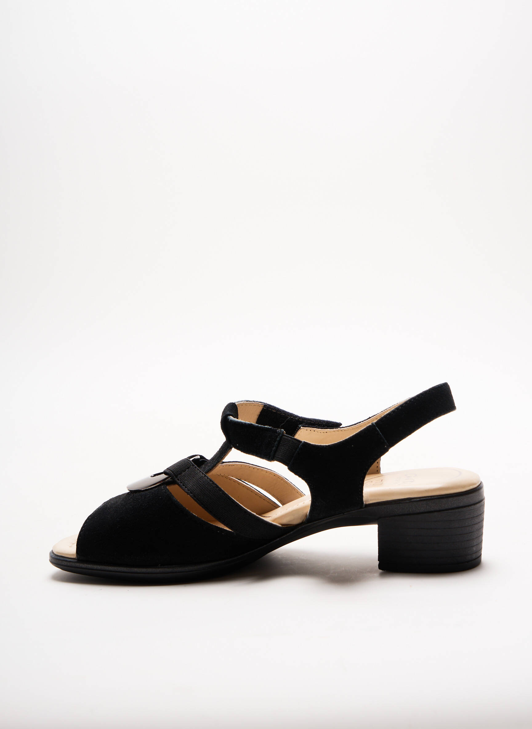 Ara Sandales Nu Pieds Femme couleur noir