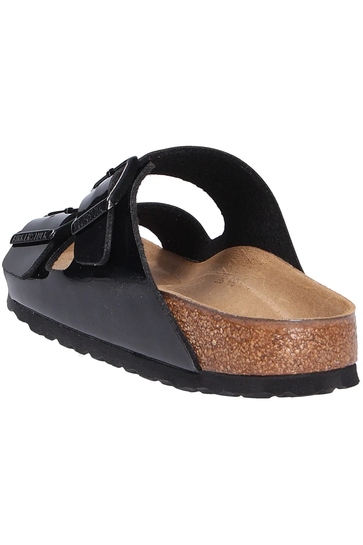 Birkenstock  Sandalette - Schwarz - Flacher Absatz