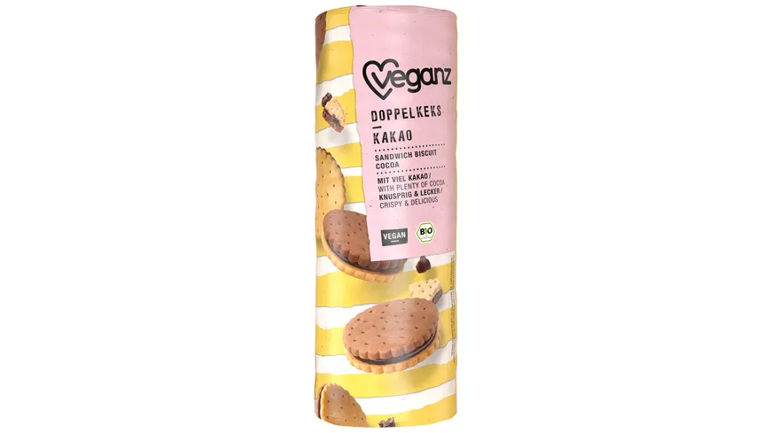 Veganz Bio Doppelkeks Kakao 330 g