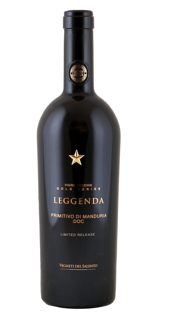 Vigneti del Salento Vigne Vecchie Leggenda Primitivo di Manduria Gold 2019