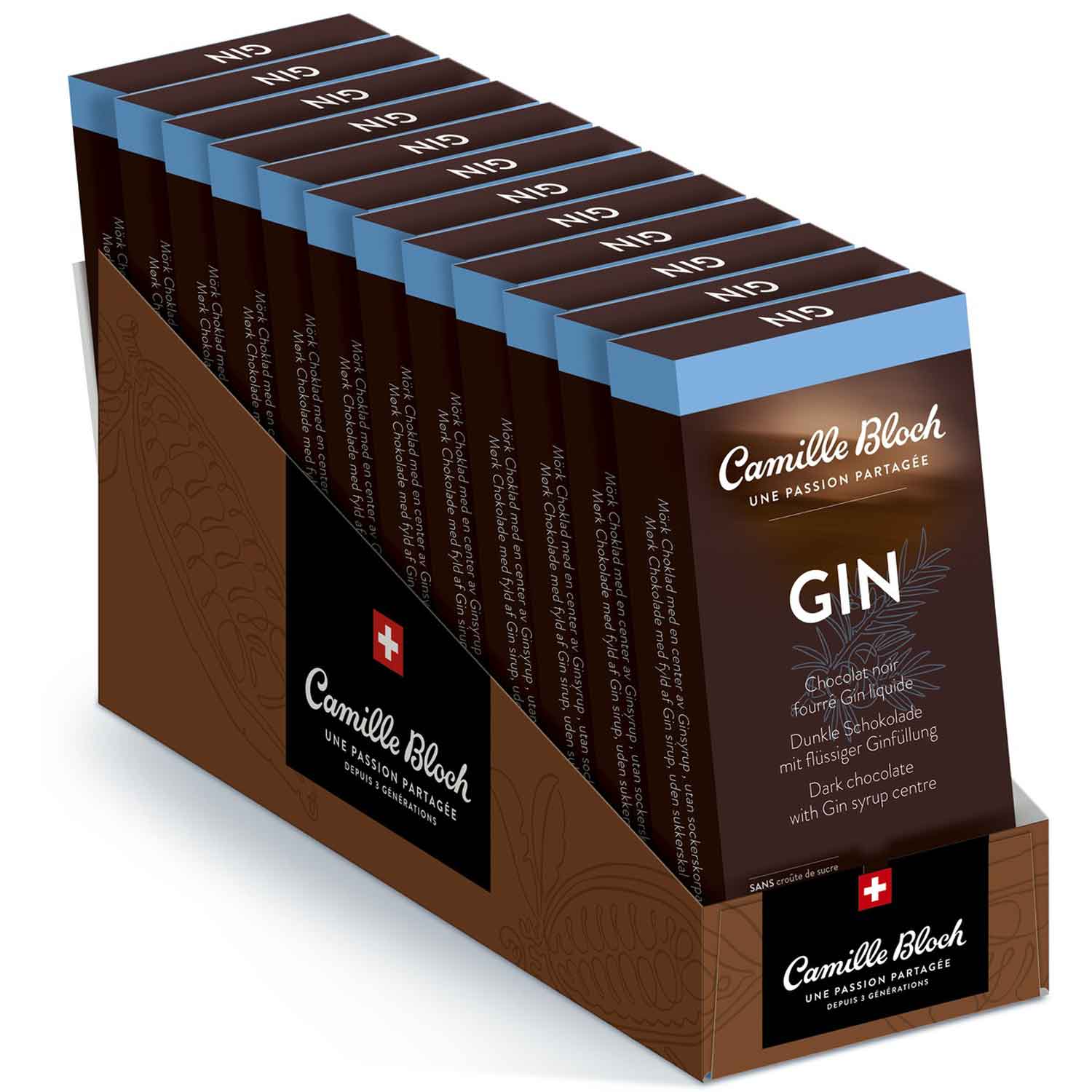 Camille Bloch Gin 100g